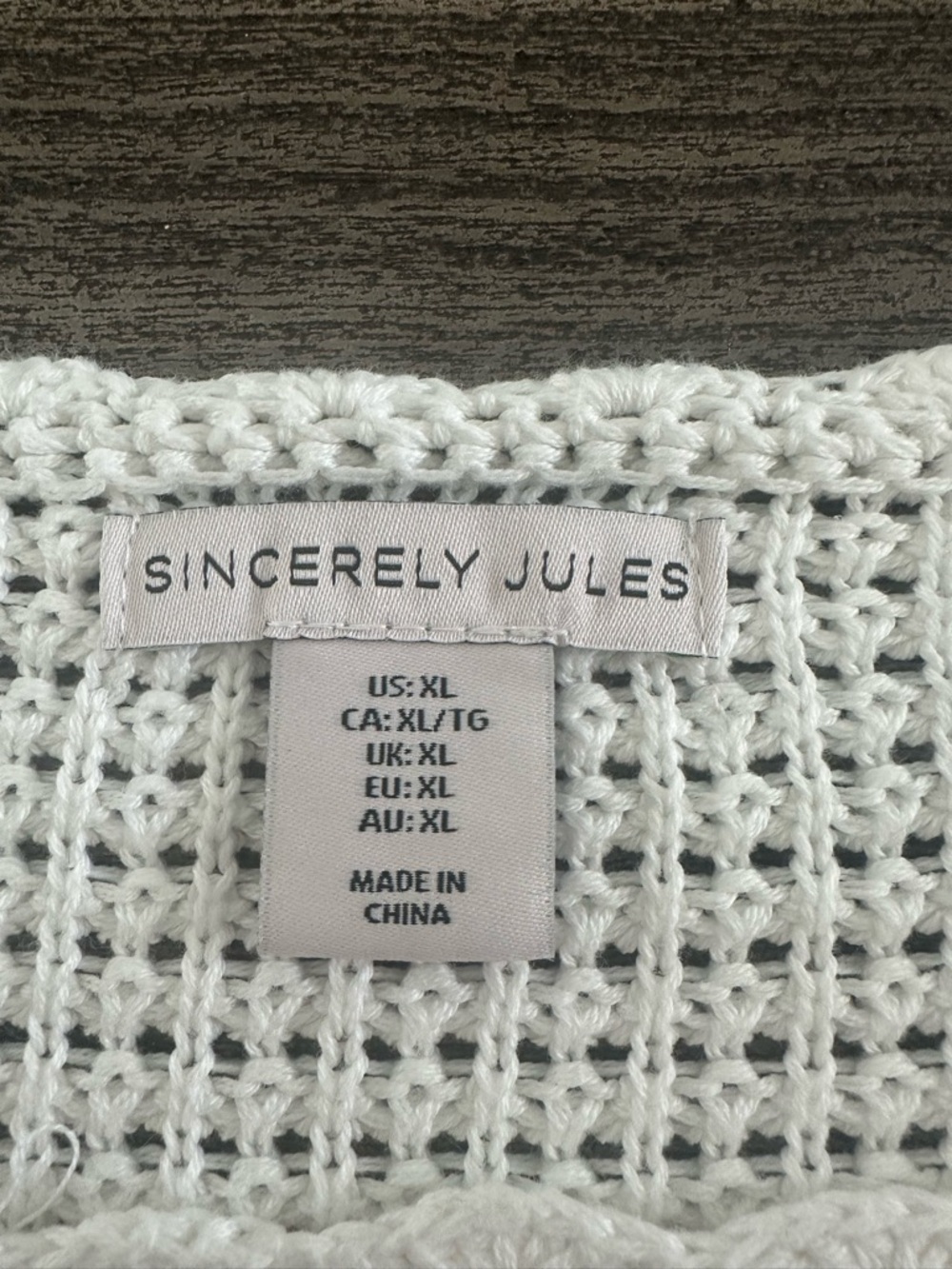 Sincerely Jules White Crochet Top - Picture 8 of 9